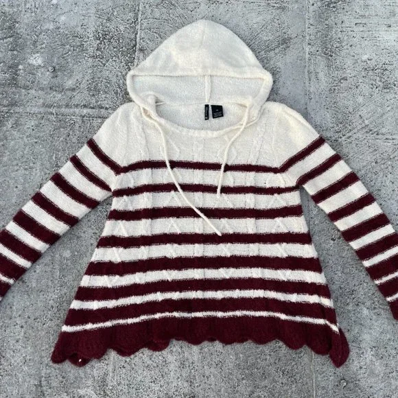 ND New Direction Women Sweater Hoodie Lon Sleeve Top Size PXL - Picture 2 of 6